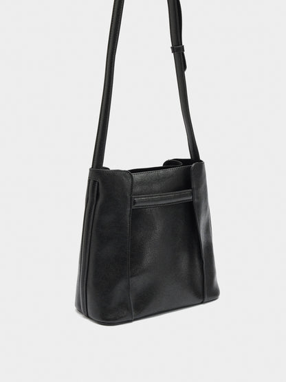 Bucket Bag With Side Folds