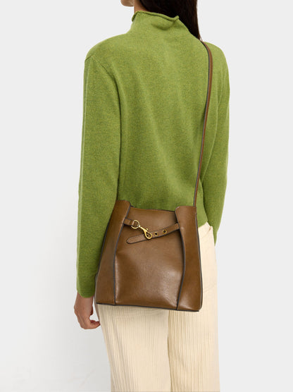 Bucket Bag With Side Folds