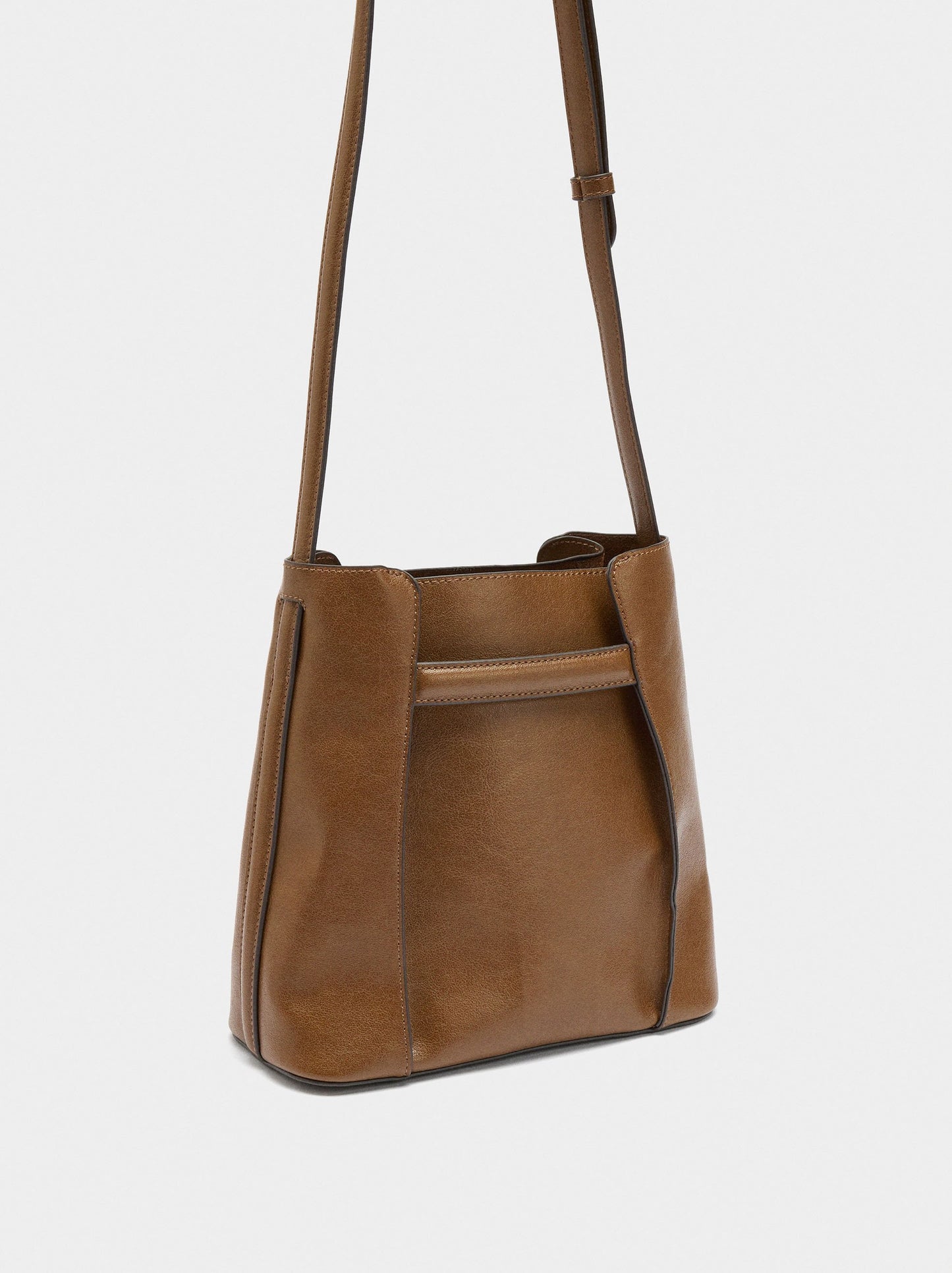 Bucket Bag With Side Folds