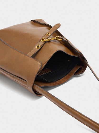 Bucket Bag With Side Folds