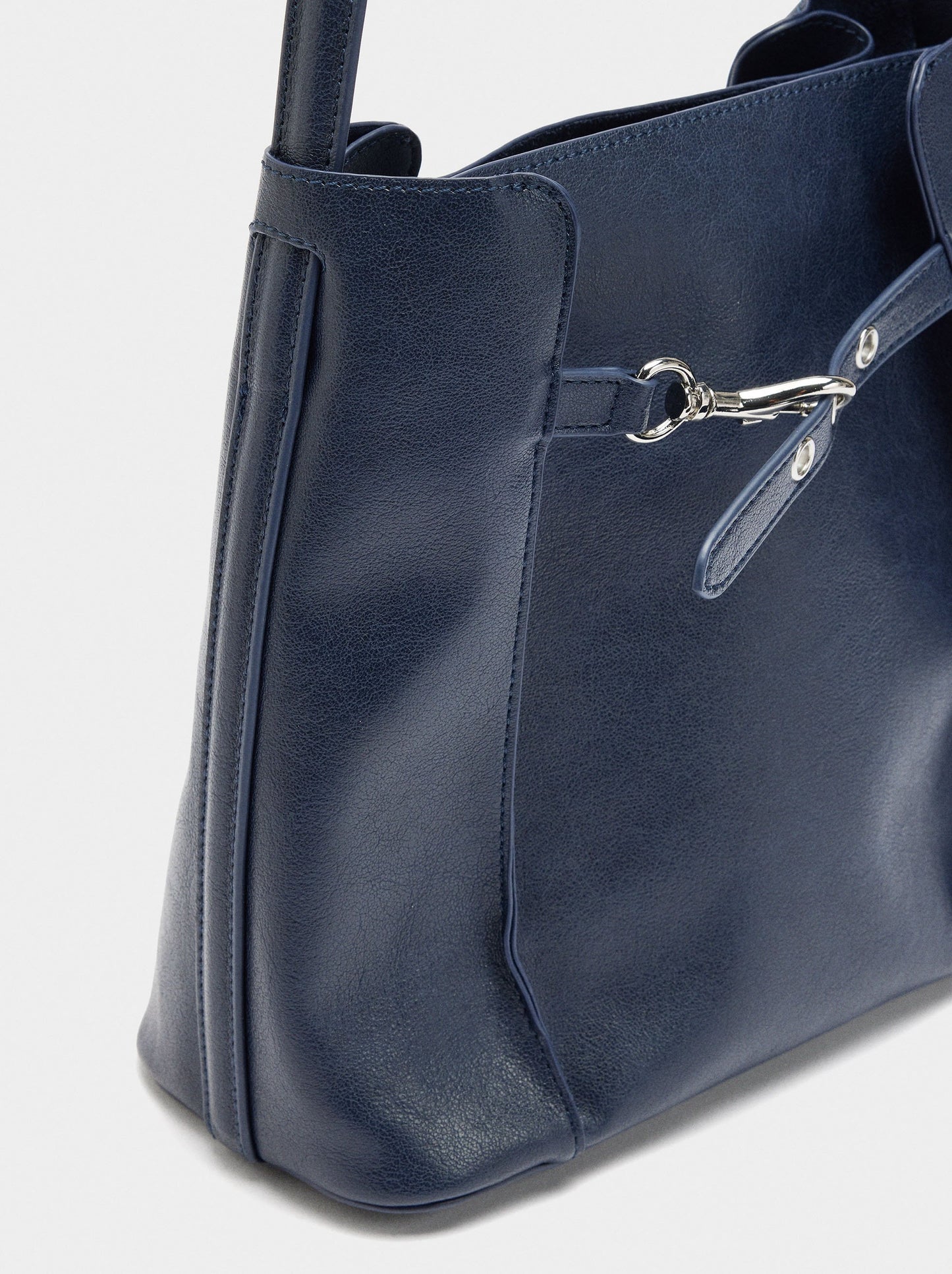 Bucket Bag With Side Folds