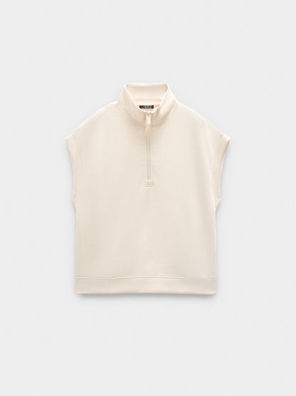 Top With Zipper Closure Soft Touch