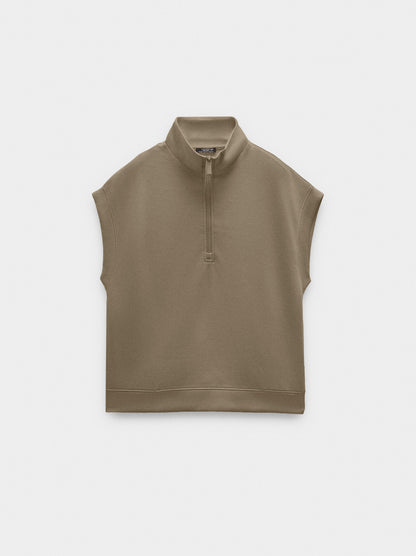 Top With Zipper Closure Soft Touch