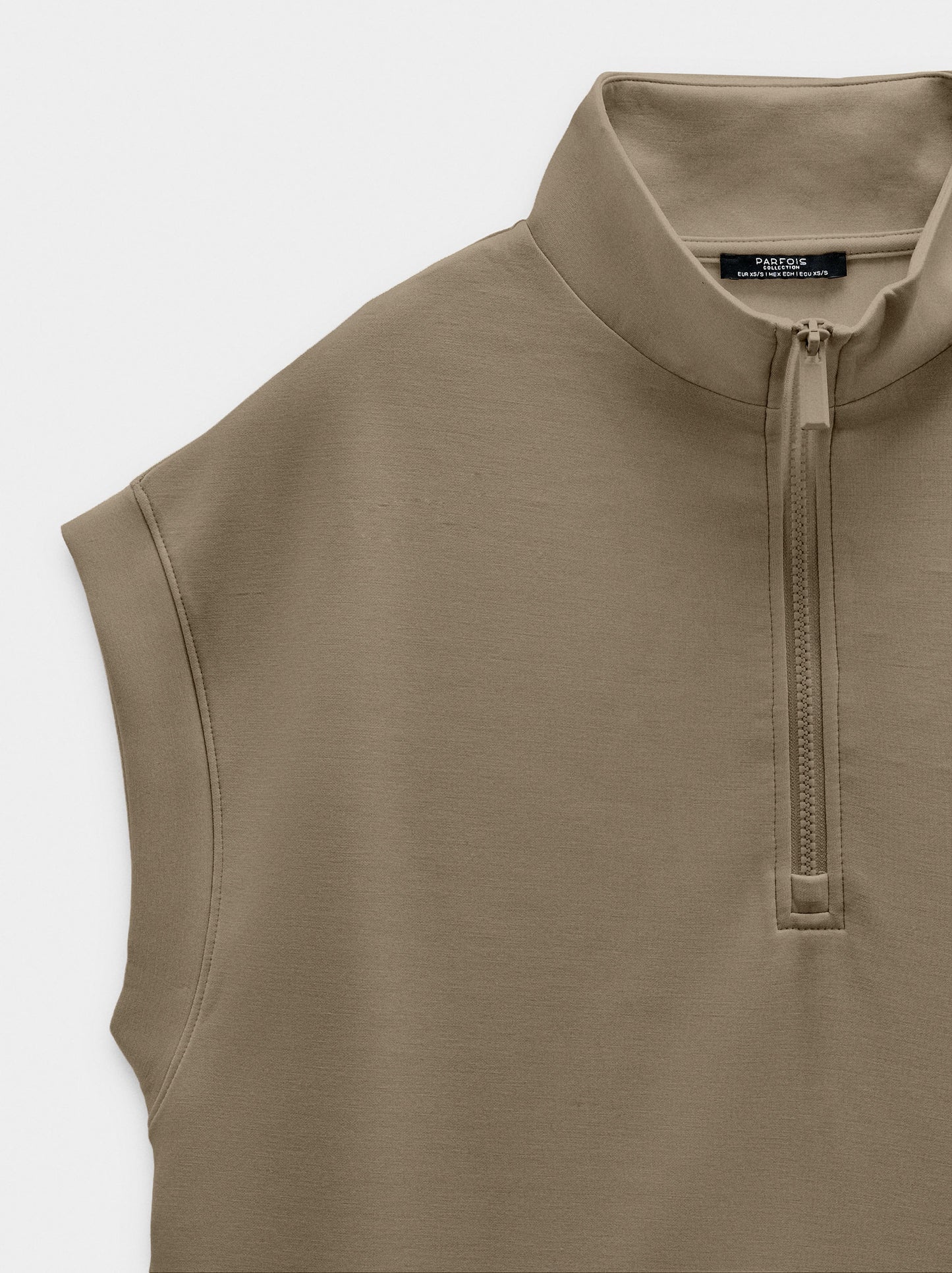 Top With Zipper Closure Soft Touch