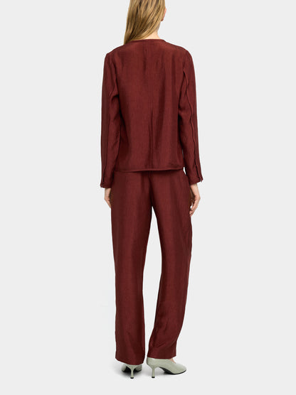 Wrinkled Effect Blouse