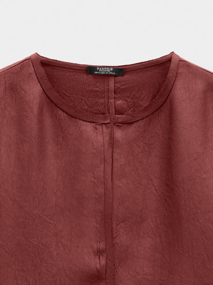 Wrinkled Effect Blouse