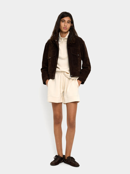 Shorts With Elastic Waist And Soft Touch