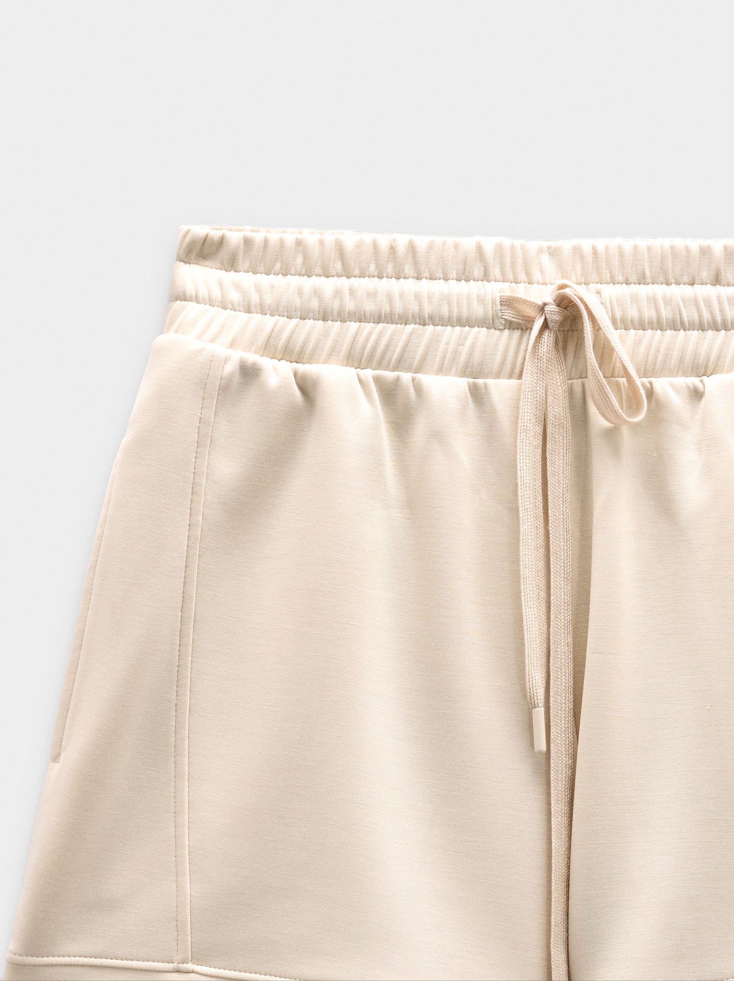 Shorts With Elastic Waist And Soft Touch