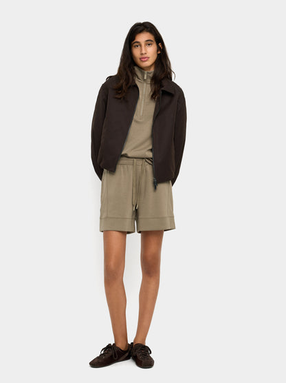 Shorts With Elastic Waist And Soft Touch