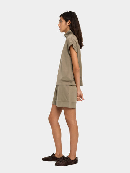 Shorts With Elastic Waist And Soft Touch