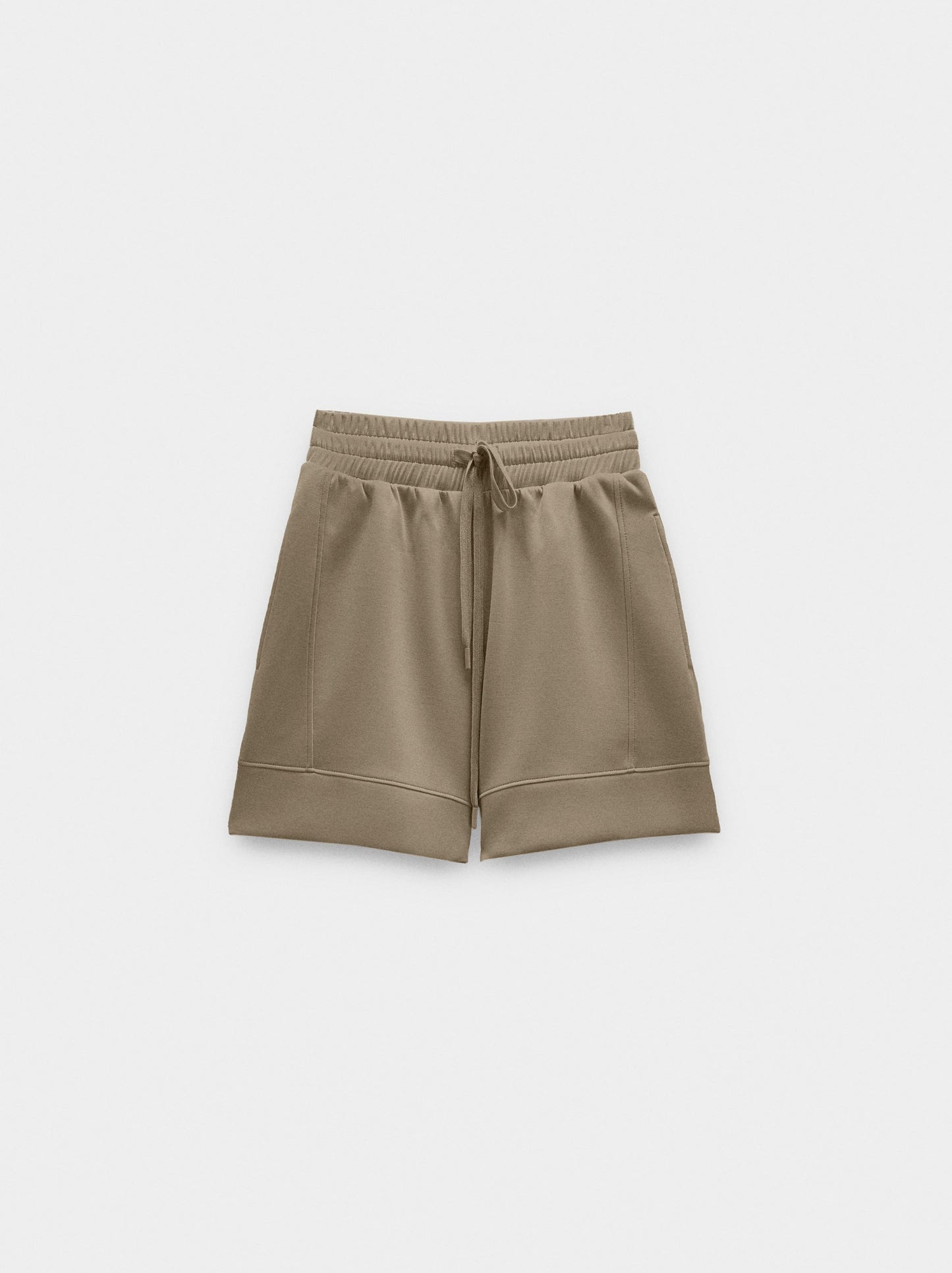Shorts With Elastic Waist And Soft Touch