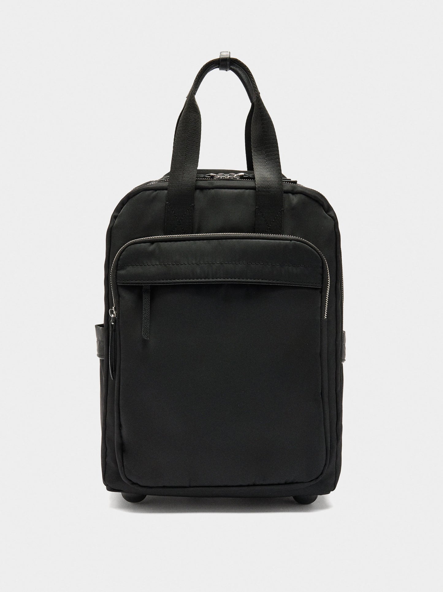 Nylon Backpack With Wheels