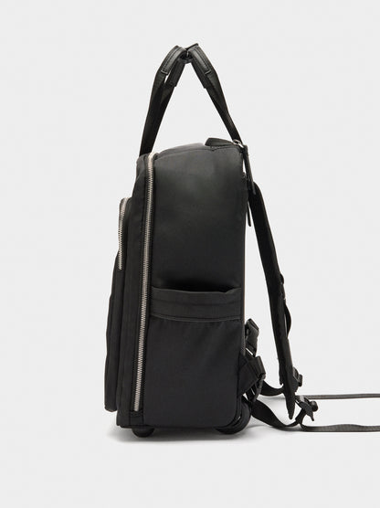 Nylon Backpack With Wheels