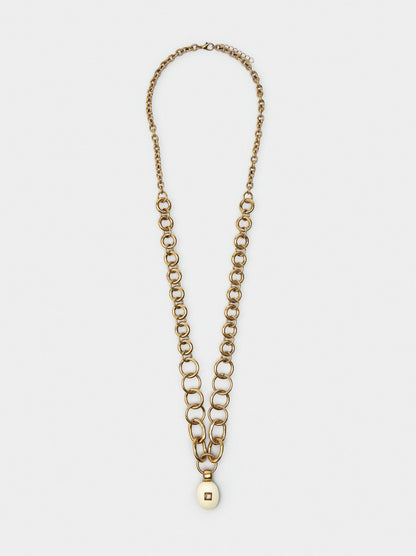 Necklace Of Links With Pendant