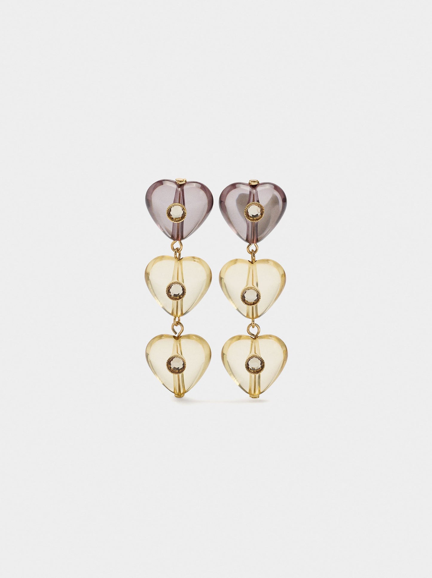 Long Earrings Hearts