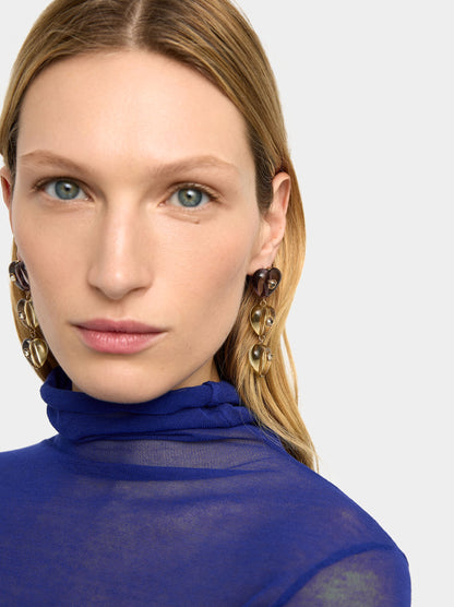 Long Earrings Hearts