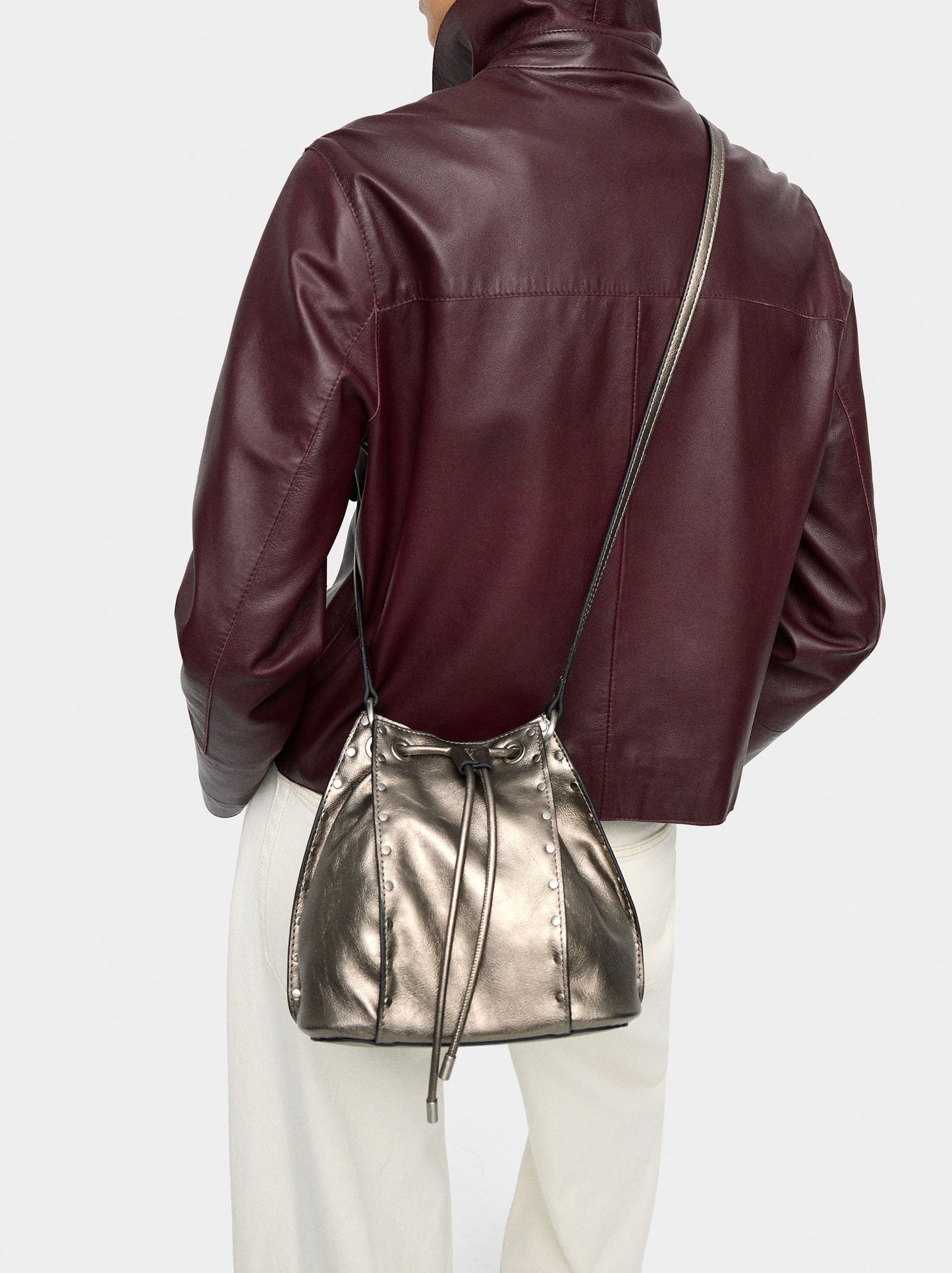 Bucket Bag With Studs