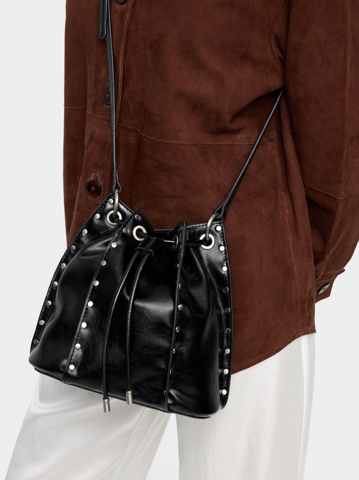 Bucket Bag With Studs