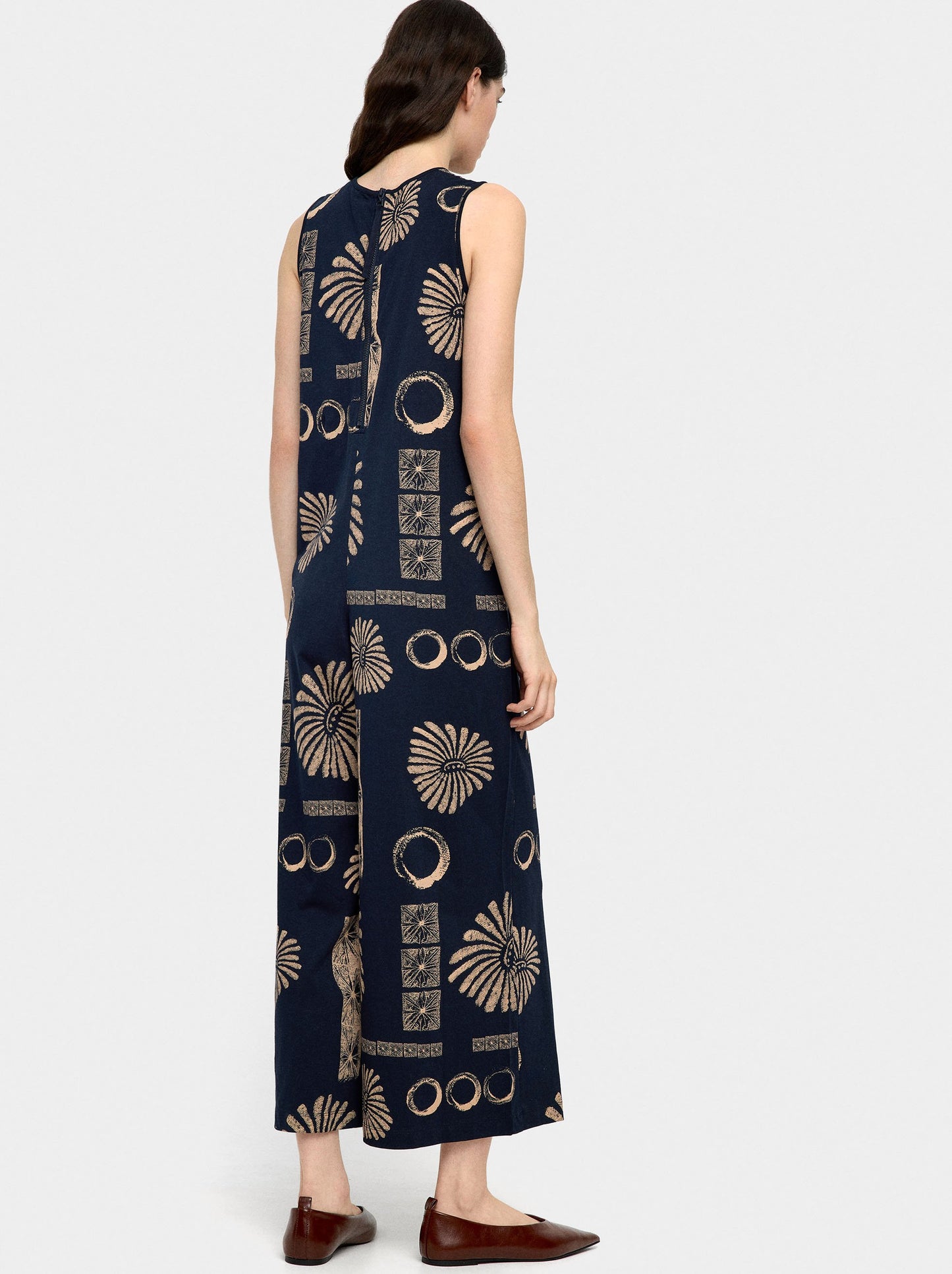 Printed Jumpsuit 100% Cotton