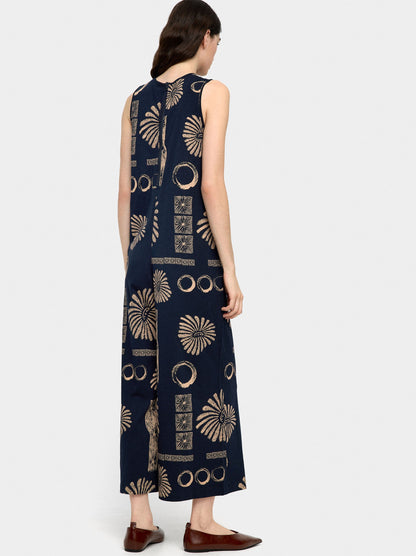 Printed Jumpsuit 100% Cotton