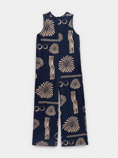 Printed Jumpsuit 100% Cotton