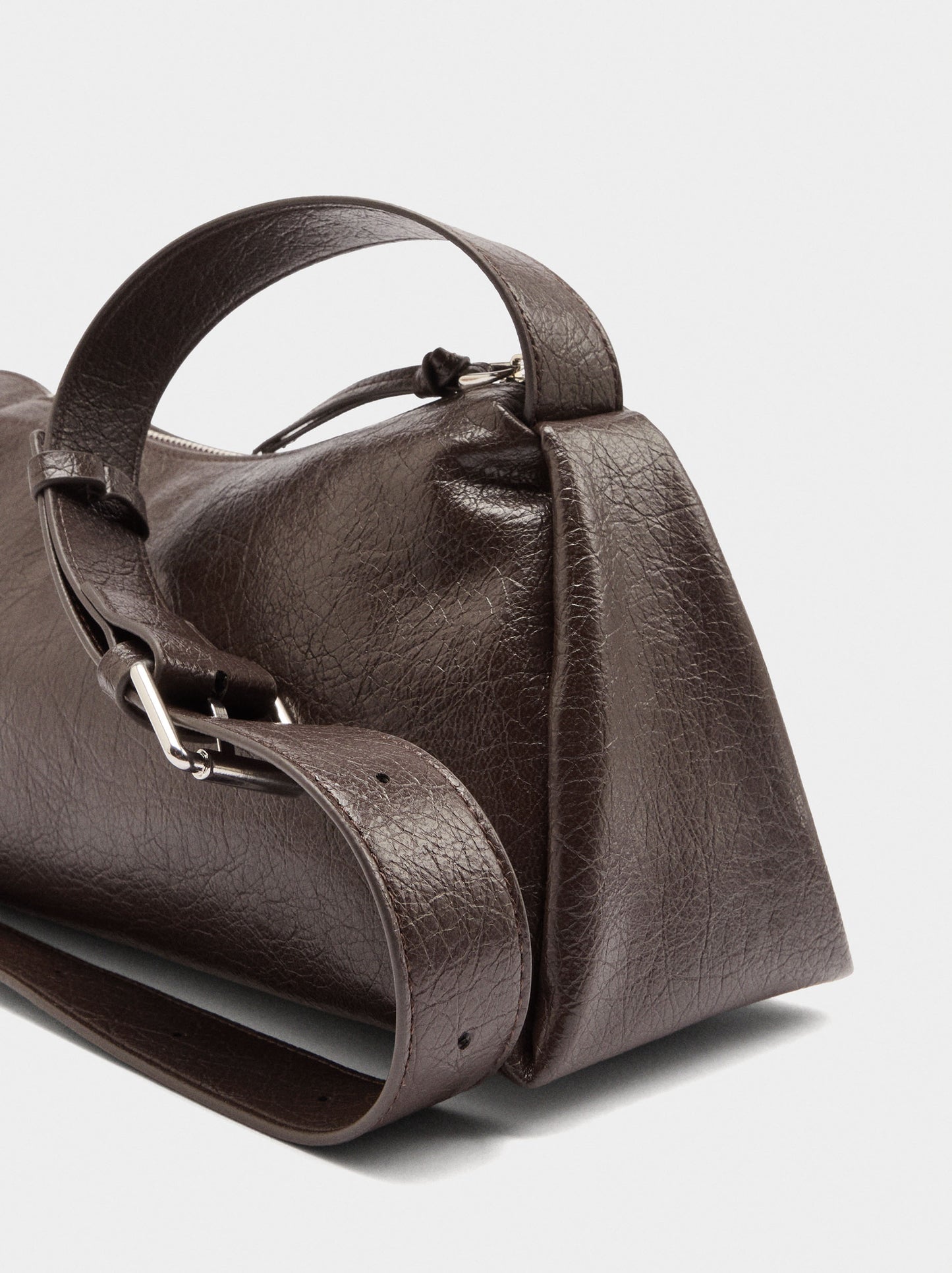 Crossbody Bag Cracked Effect