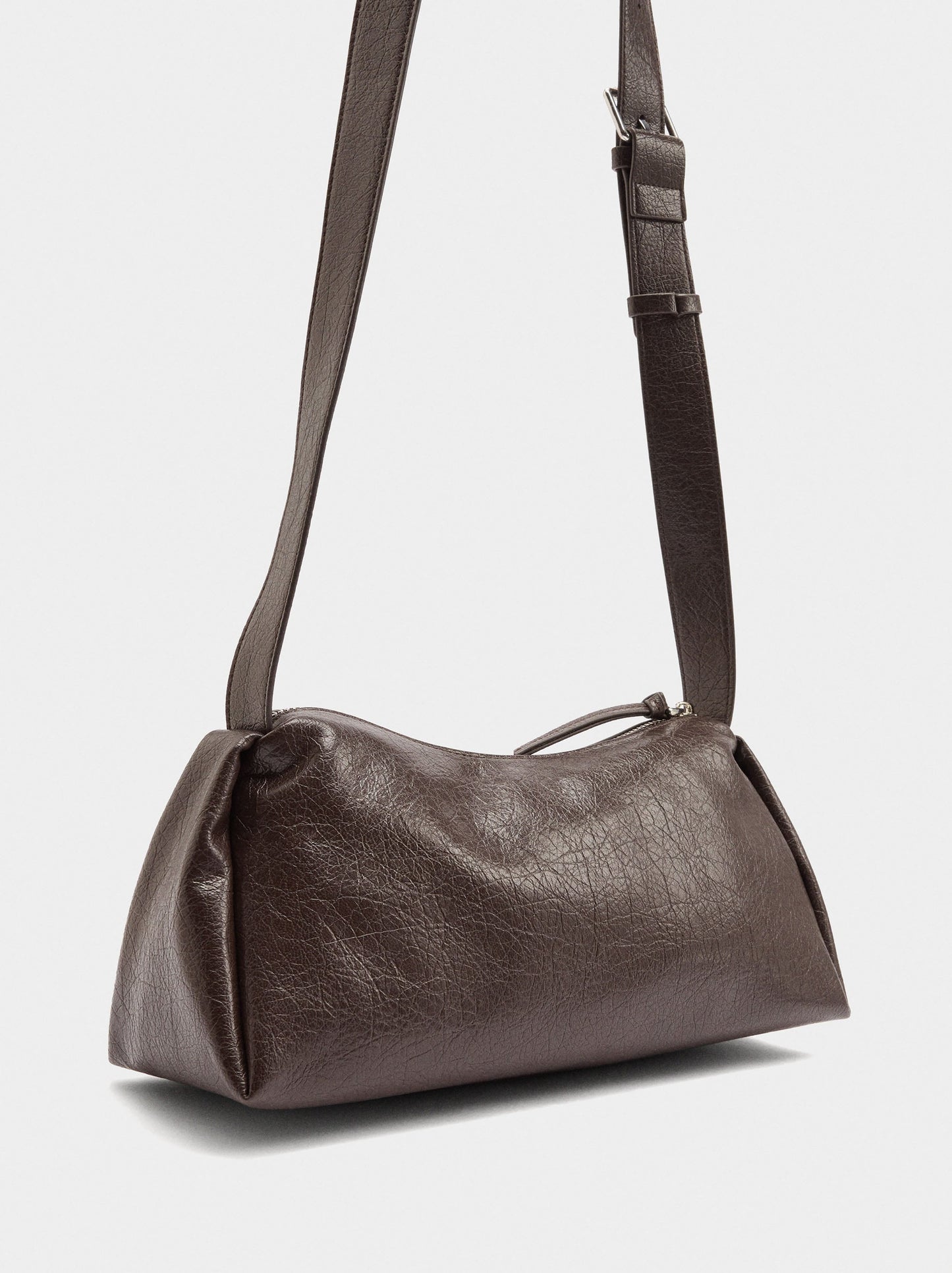 Crossbody Bag Cracked Effect