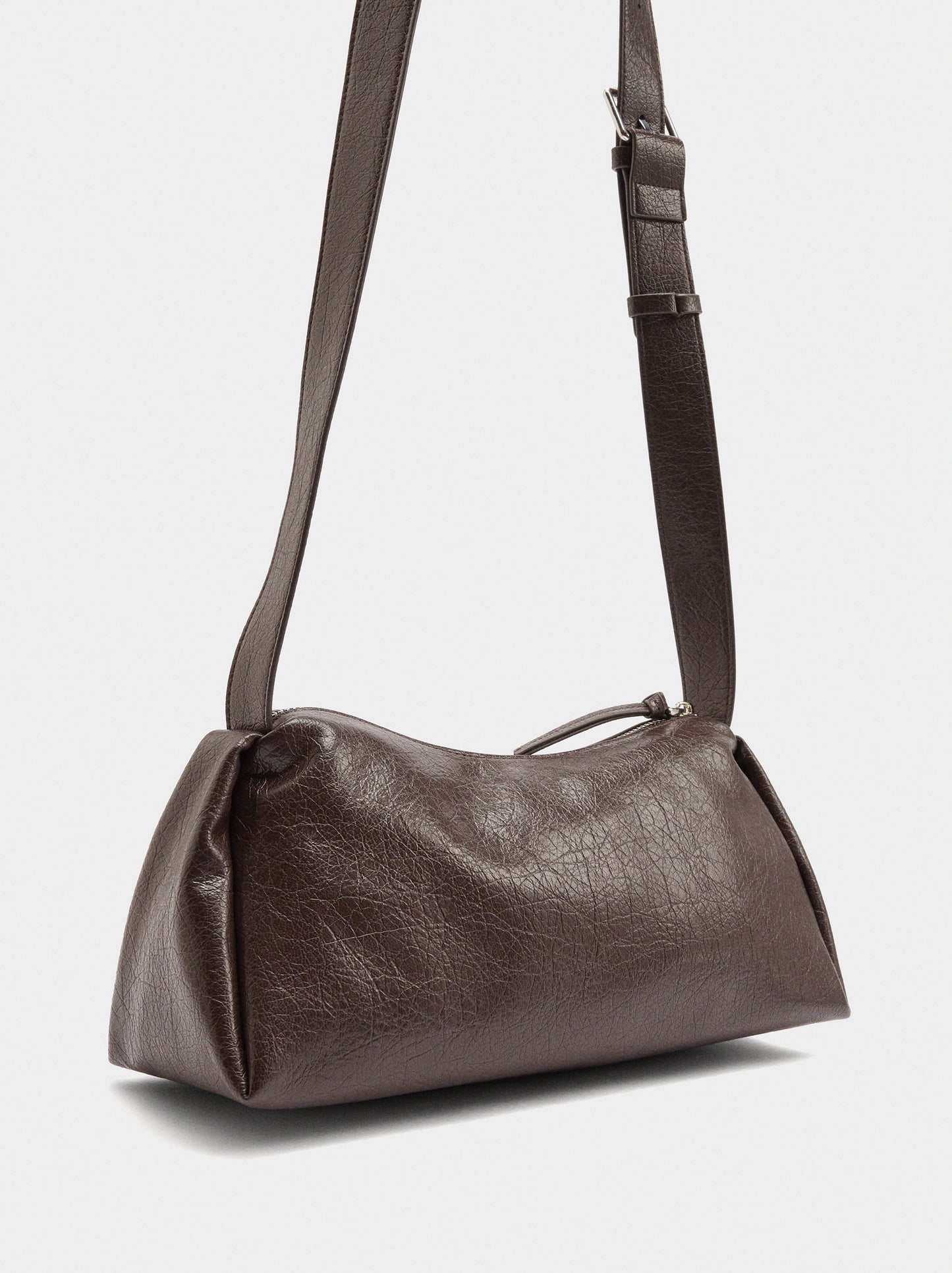 Crossbody Bag Cracked Effect