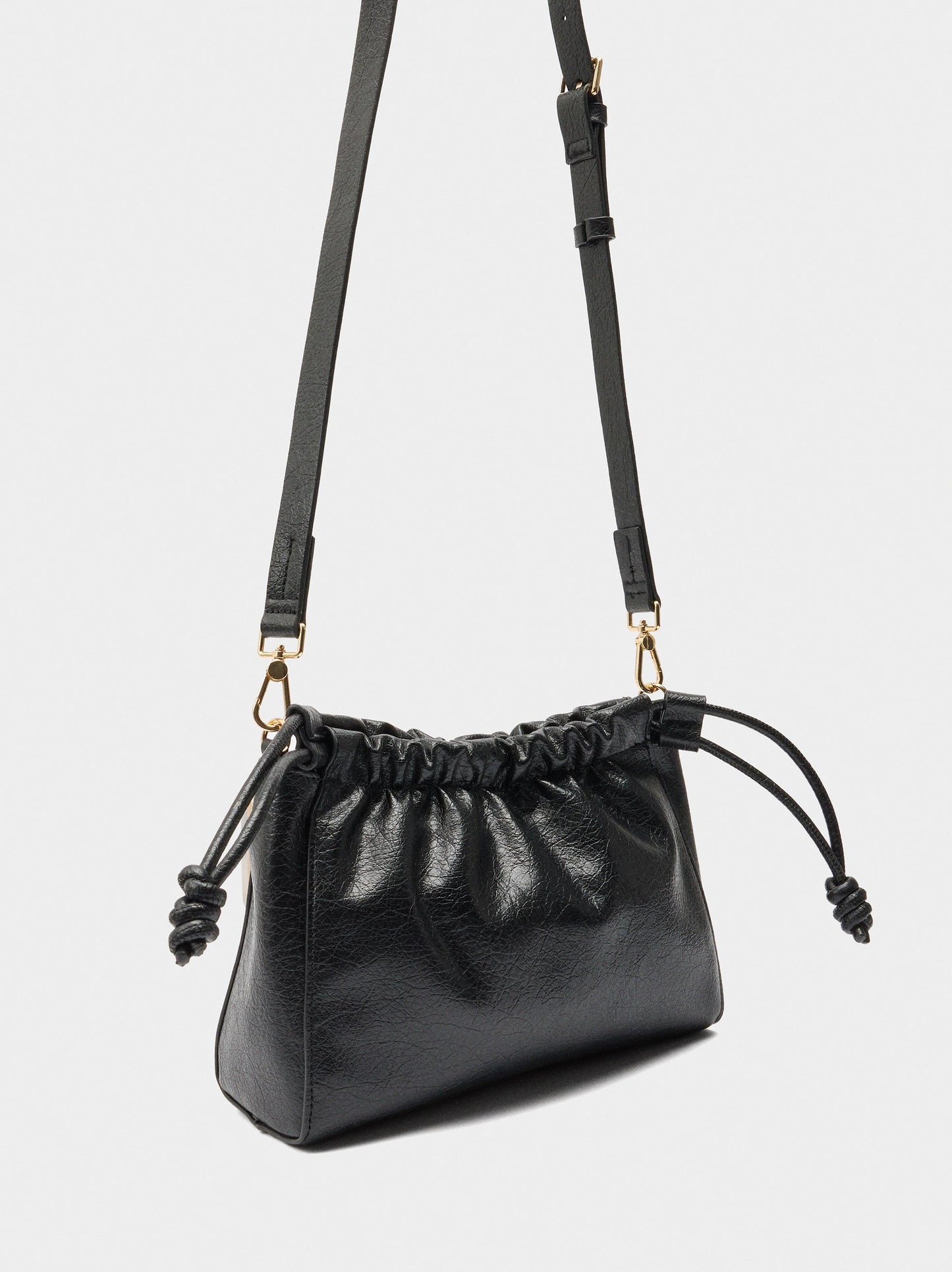 Crossbody Bag With Ruched Detail