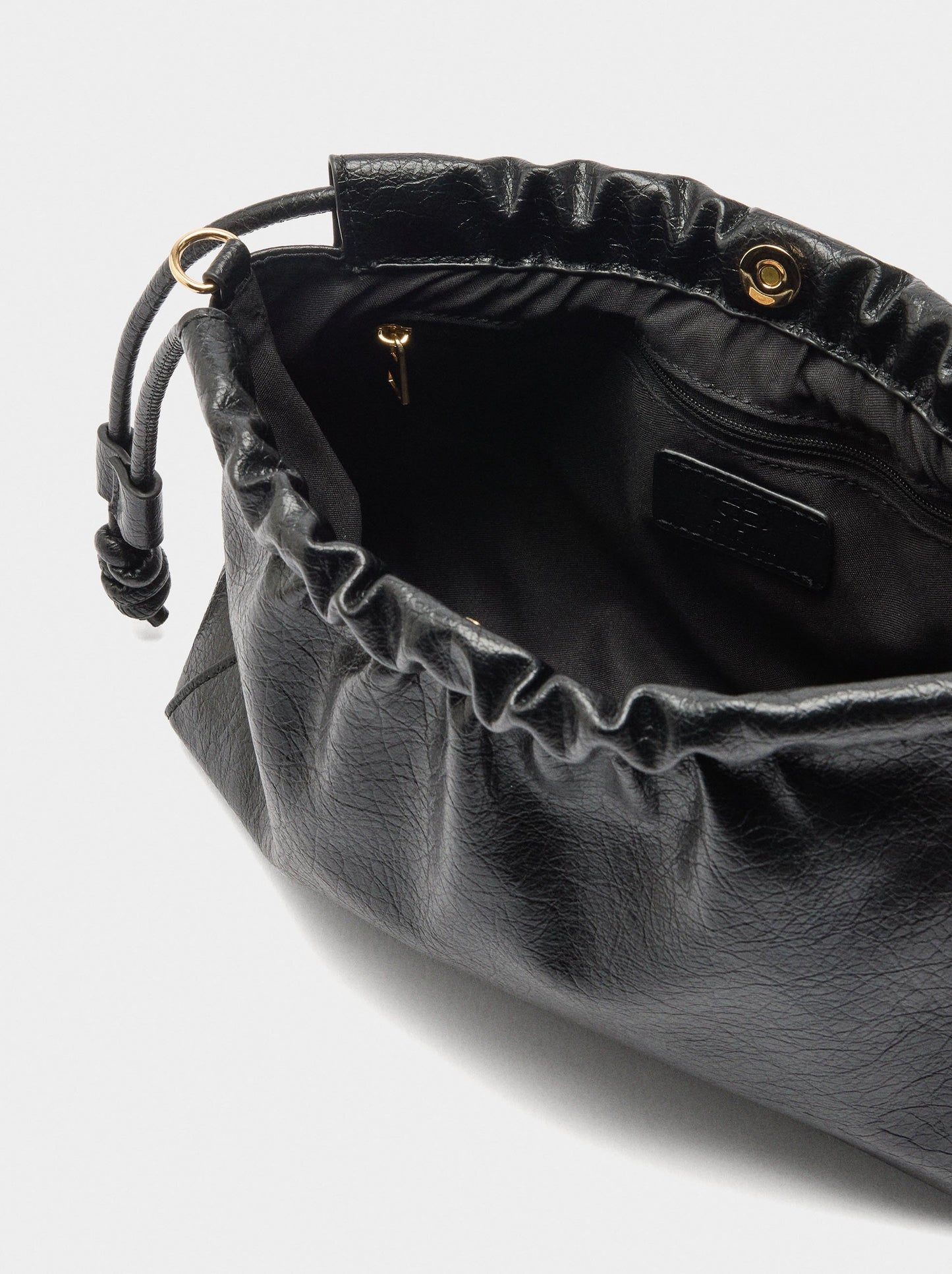 Crossbody Bag With Ruched Detail