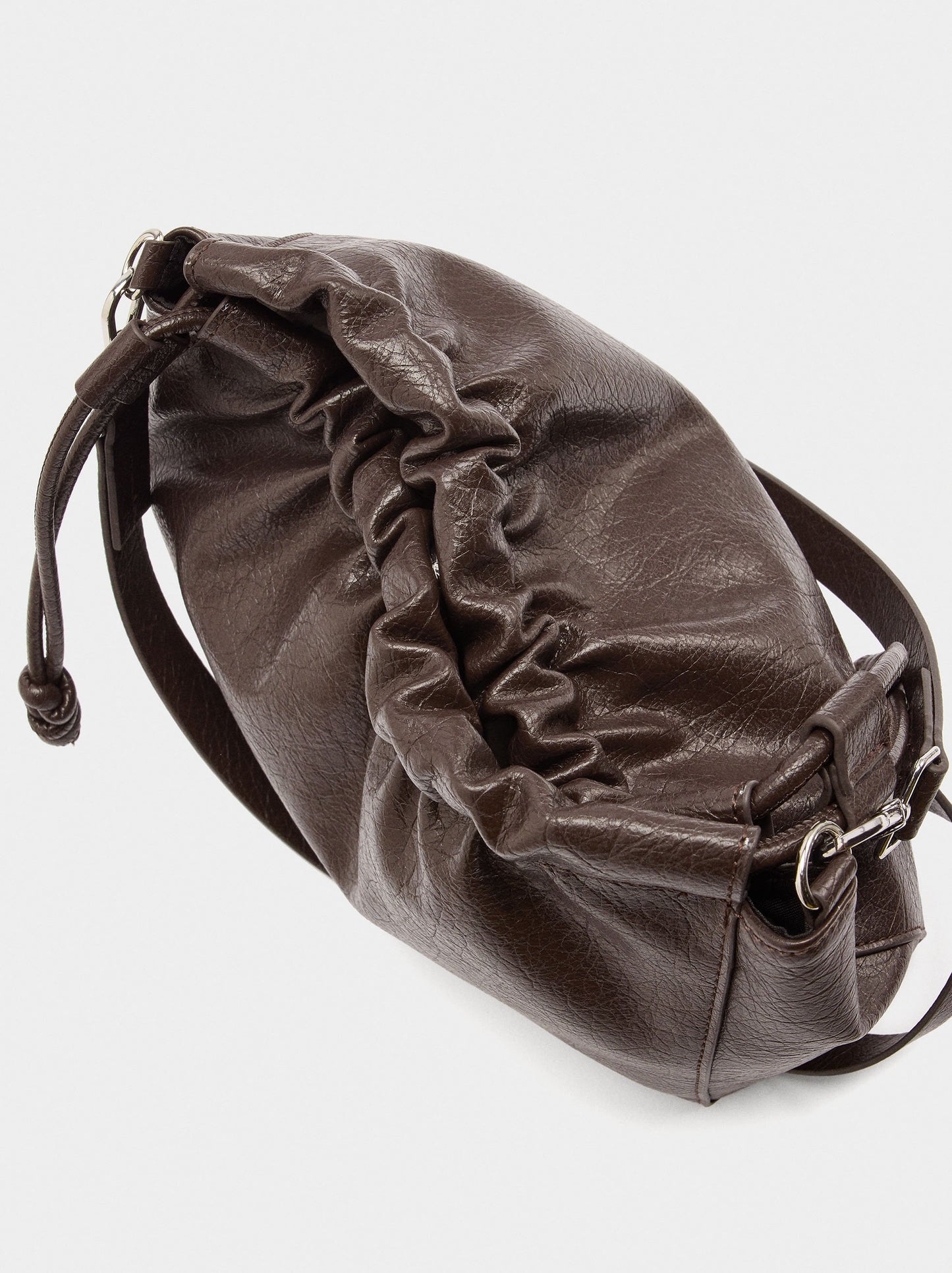 Crossbody Bag With Ruched Detail