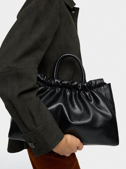 Ruffled Shopper Bag