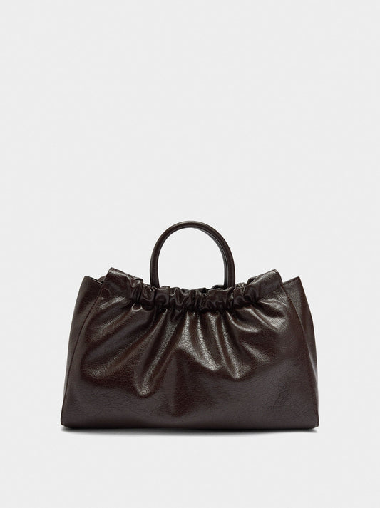 Ruffled Shopper Bag