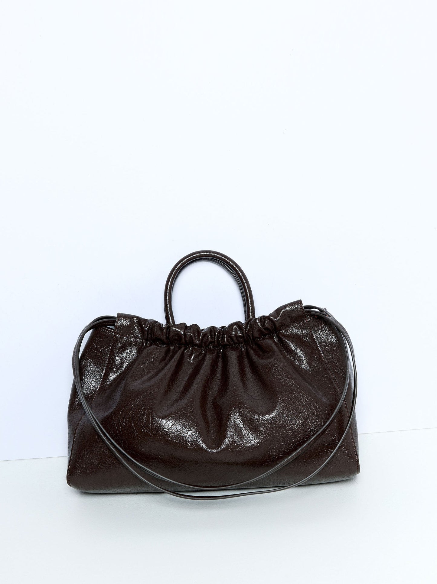 Ruffled Shopper Bag
