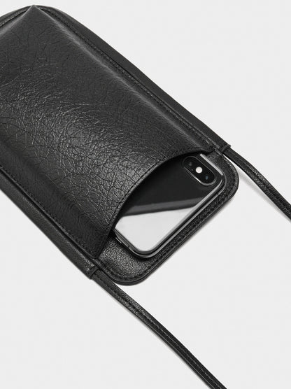 Cracked Effect Mobile Phone Bag