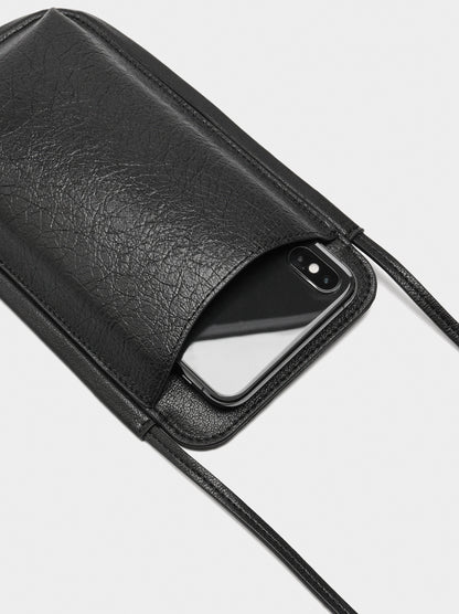 Cracked Effect Mobile Phone Bag
