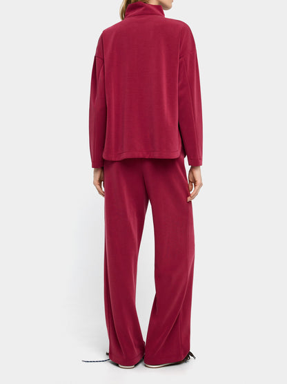 Sweatshirt With Buttons Soft Touch