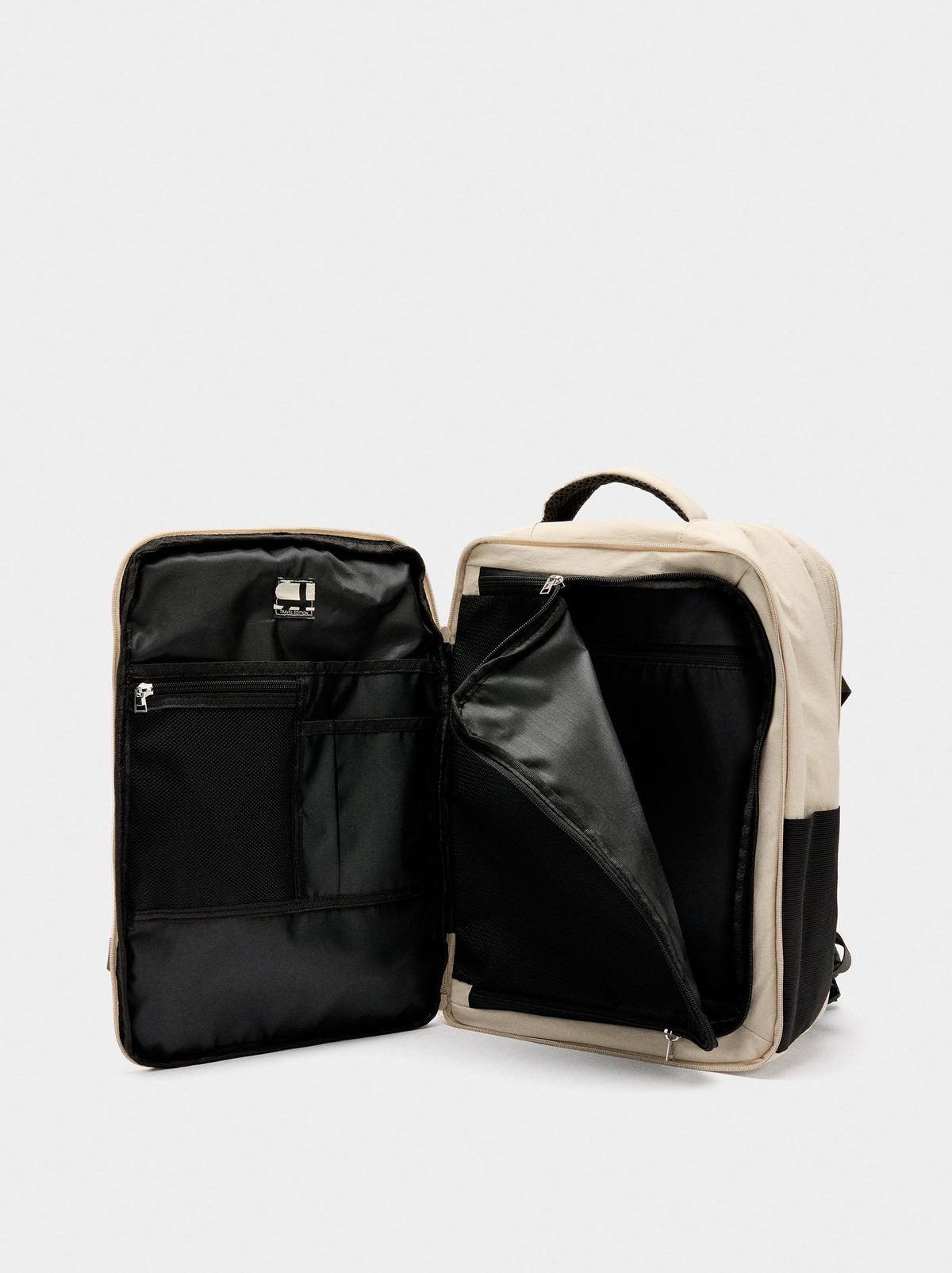 Extendable Nylon Cabin Backpack With Water-Repellent