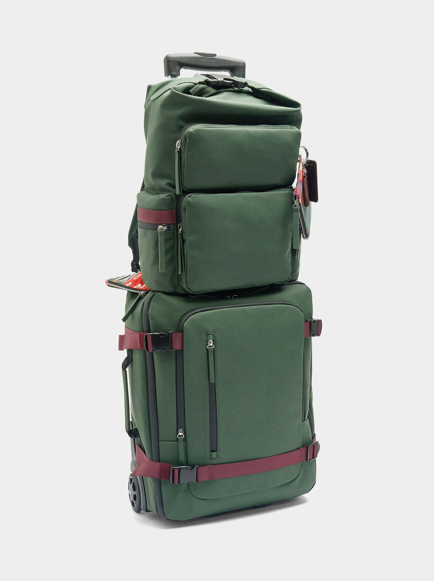 Travel Suitcase With Soft Texture