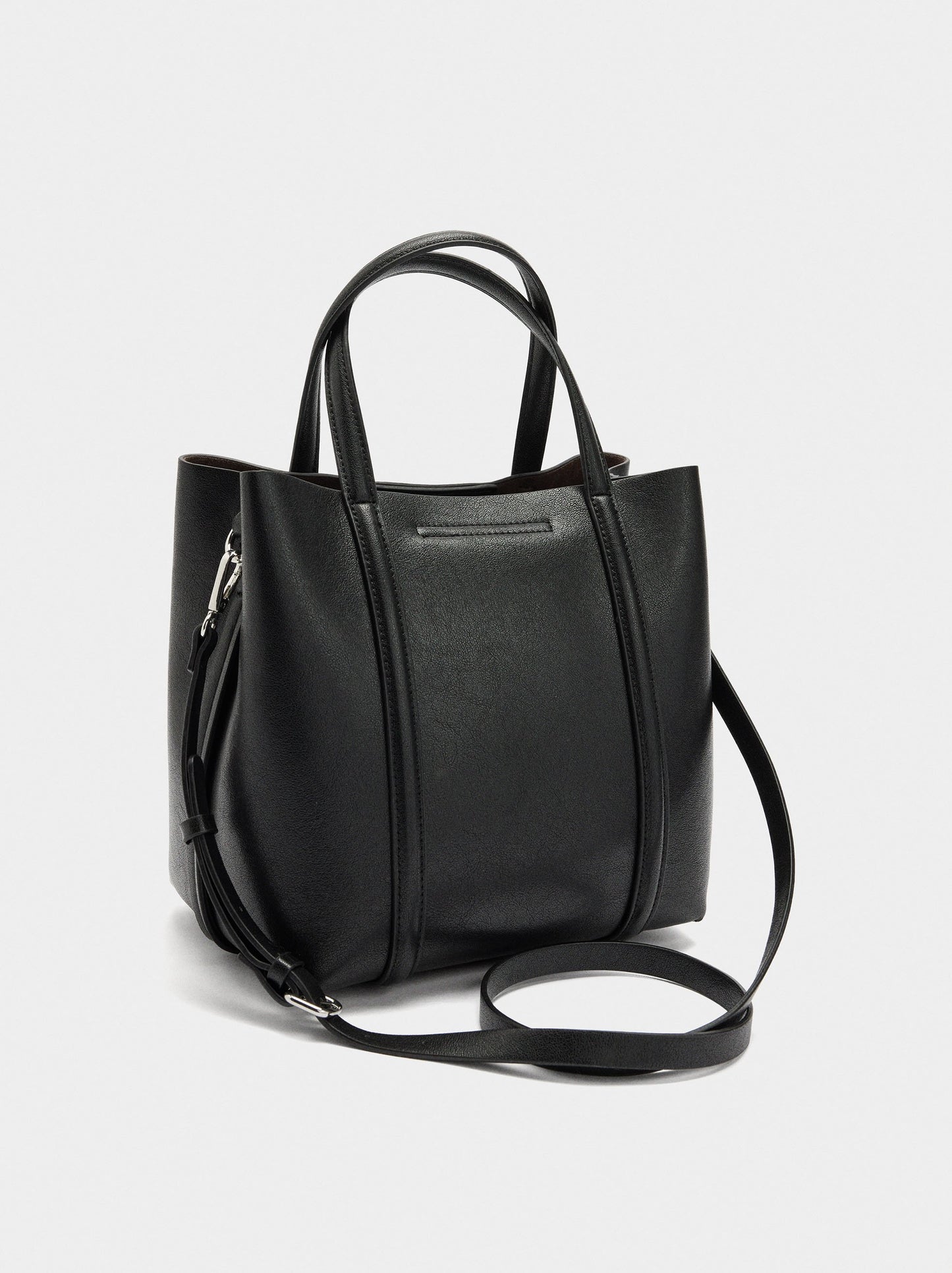 Tote Bag With Crossbody Strap M