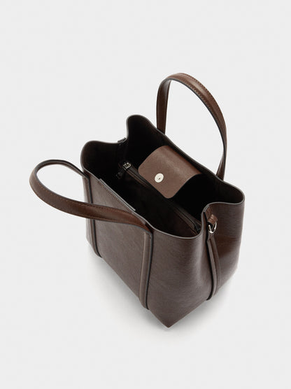 Tote Bag With Crossbody Strap M