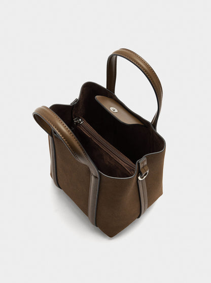 Tote Bag With Crossbody Strap S