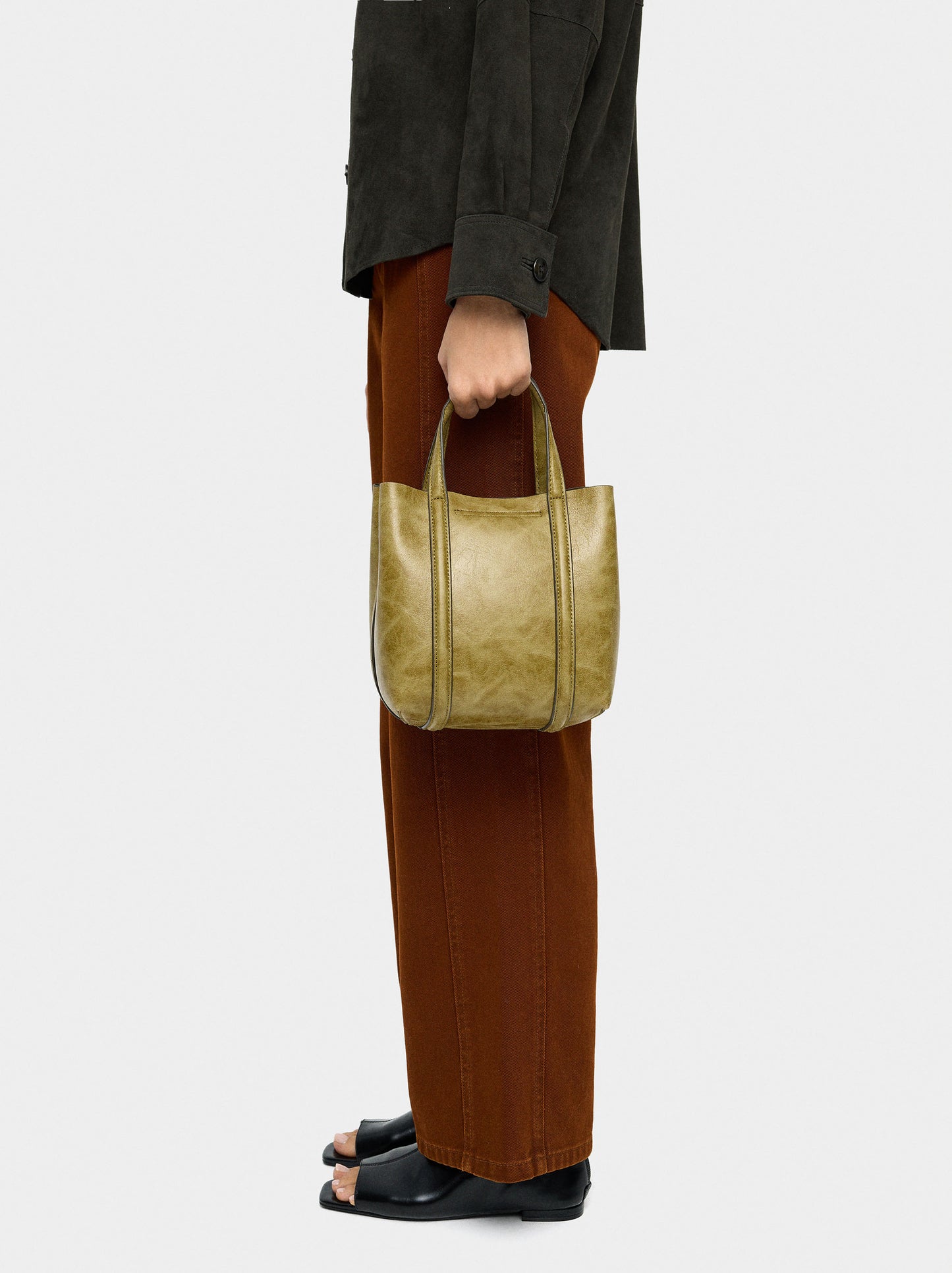 Tote Bag With Crossbody Strap S