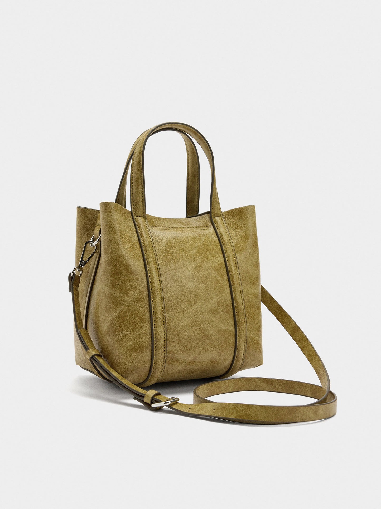 Tote Bag With Crossbody Strap S