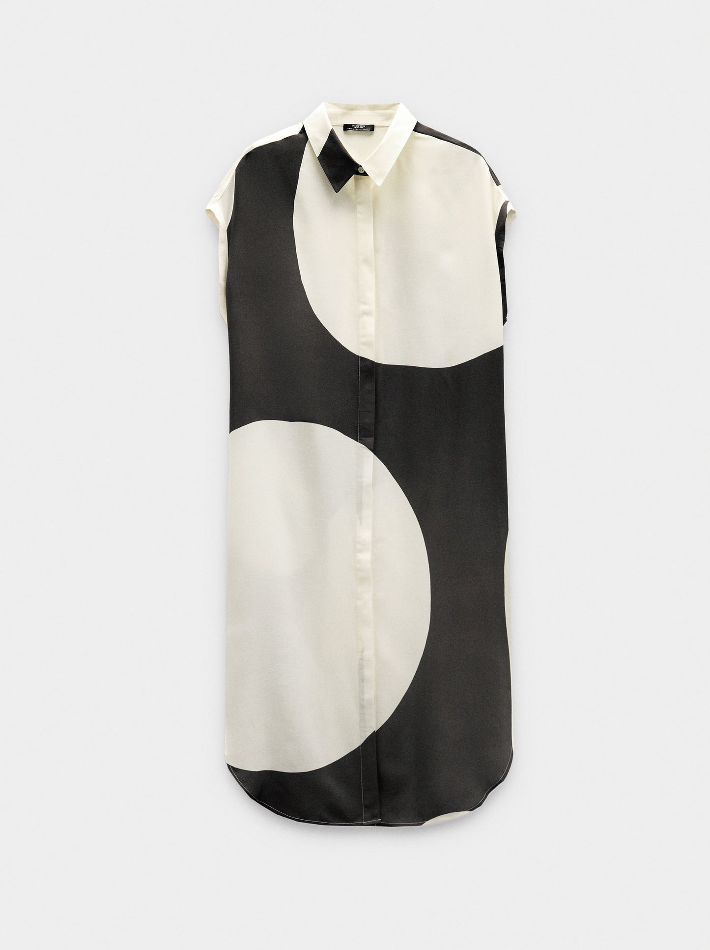 Printed Shirt Dress