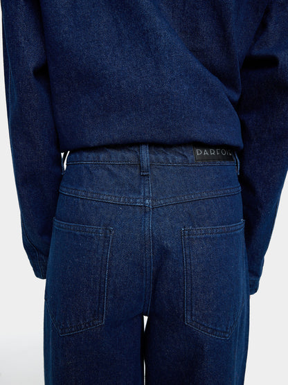 100% Cotton Denim Trousers