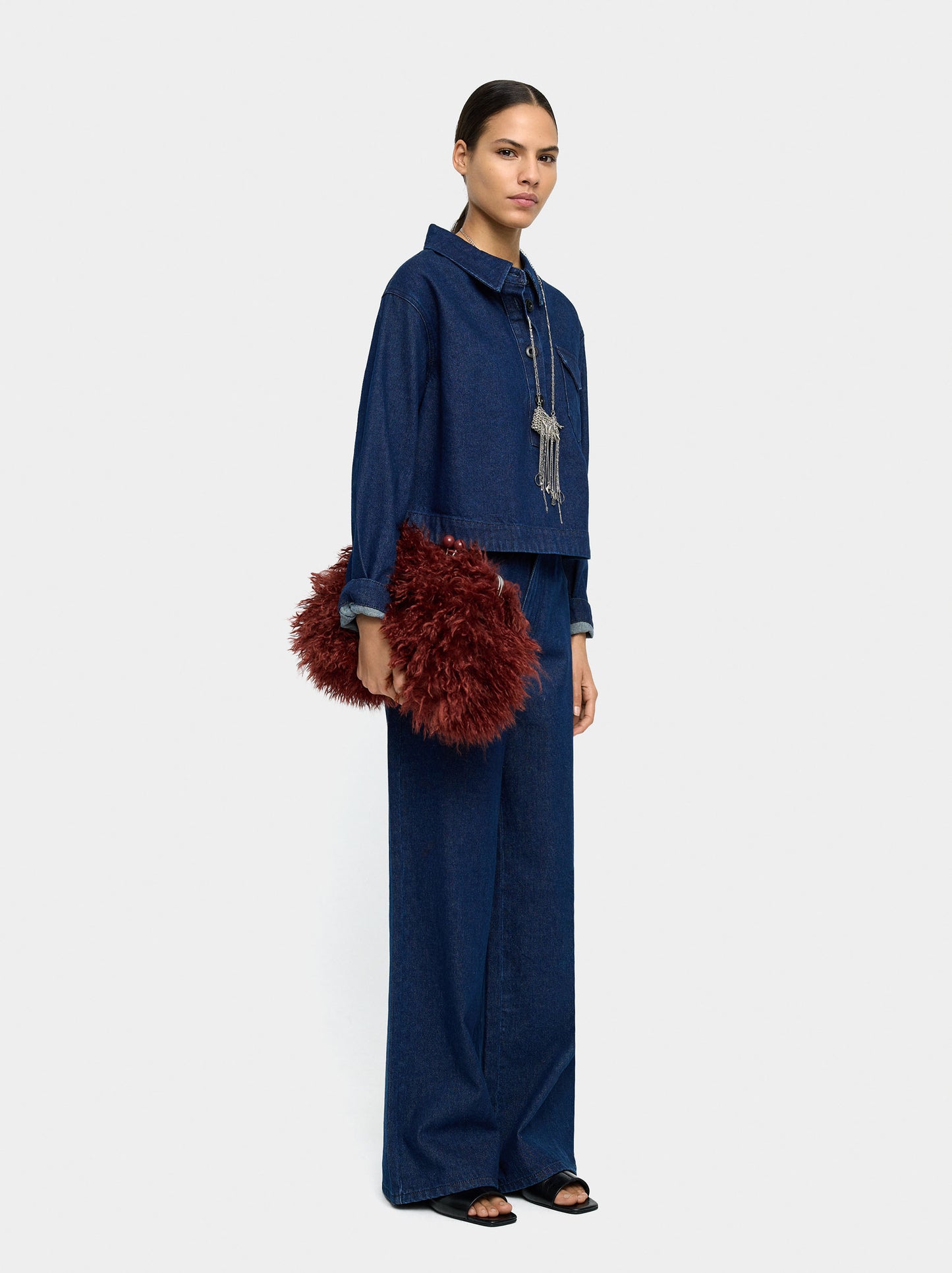 100% Cotton Denim Trousers