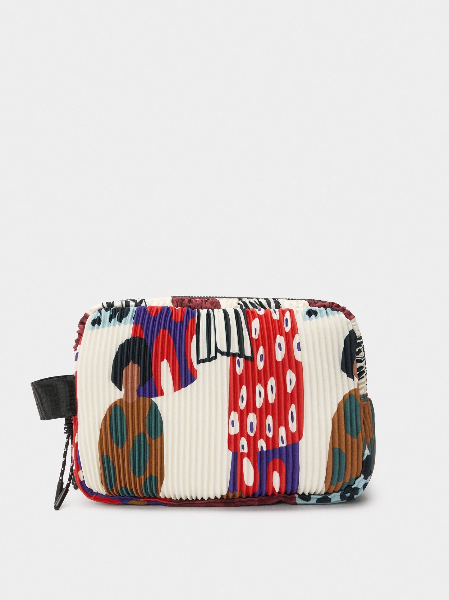 Printed Nylon Toiletry Bag