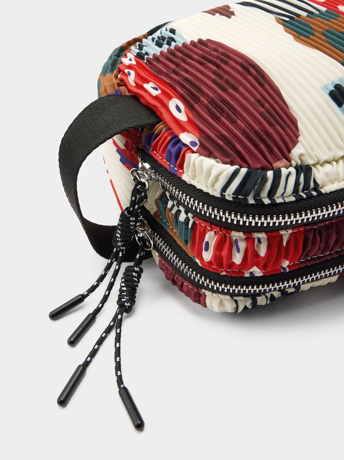 Printed Nylon Toiletry Bag