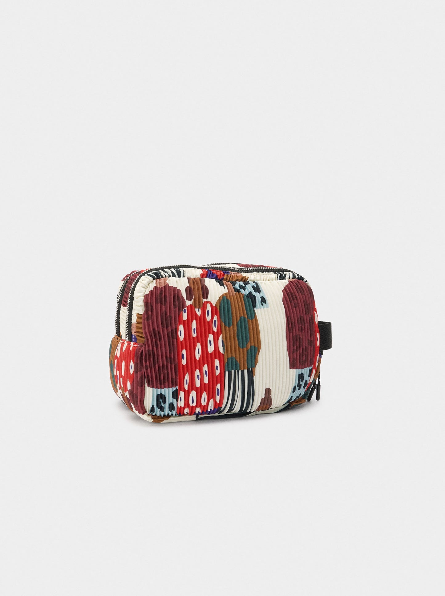 Printed Nylon Toiletry Bag